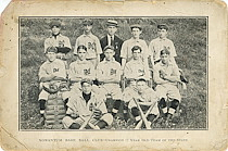 Nonantum Base Ball Club reproduction photograph