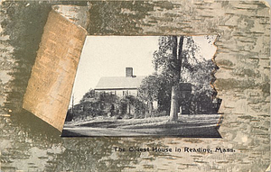 The oldest house in Reading, Mass.