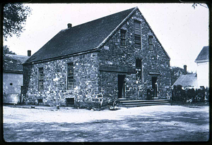 Saugus Center, Stone Orthodox Congregation Church, Main Street Saugus, later store & post office