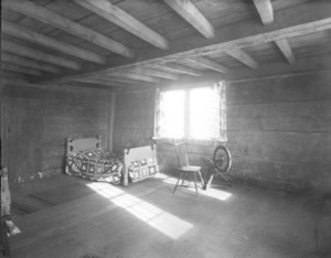 Nehemiah Royce House, Wallingford, Conn., Bedroom.