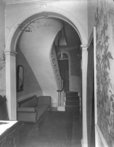 Edward Wheeler Jr. House, 54 Chestnut St., Boston, Mass., Corridor..