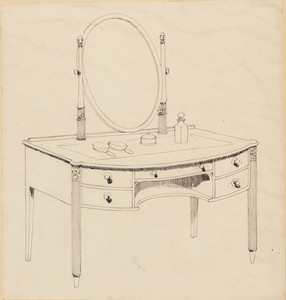 Toilet Table and Mirror