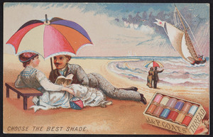 Trade cards for J. & P. Coats' Thread, location unknown, 1881