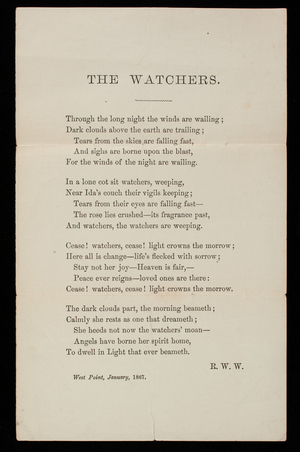 Poem: The Watchers