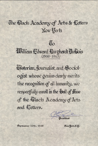 Black Academy of Arts & Letters award