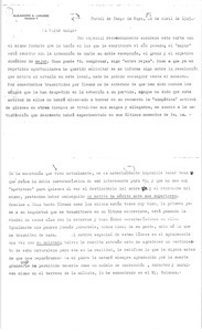 Correspondence between Alejandro Lanusse and Héctor Solanas Pacheco