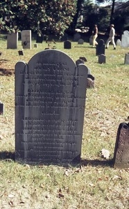 Old Burying Ground (Deerfield, Mass.) gravestone: Corse family