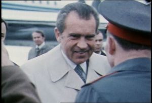 Nixon Arrives in Russia