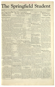 The Springfield Student (vol. 15, no. 16) February 06, 1925