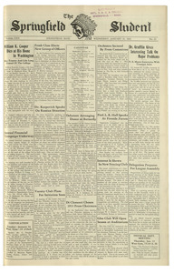 The Springfield Student (vol. 22, no. 12) January 20, 1932