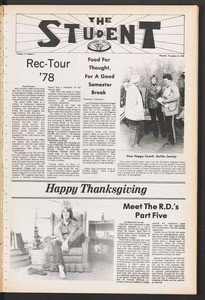 The Springfield Student (vol. 72, no. 7) Nov. 16, 1978