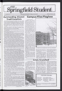 The Springfield Student (vol. 100, no. 14) Feb. 27, 1986