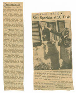 Star Sparkles at SC Task (April 4, 1967)