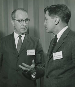 Dr. Glenn Olds and Charles E. Shain (c. 1962-1965)