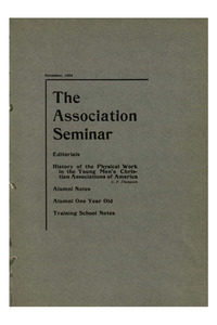 The Association Seminar (vol. 13 no. 02), November, 1904