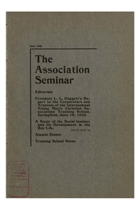 The Association Seminar (vol. 13 no. 09), June, 1905