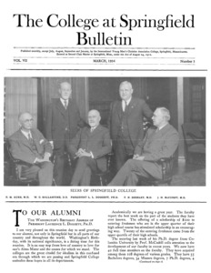 The Bulletin (vol. 7, no. 5), March 1934