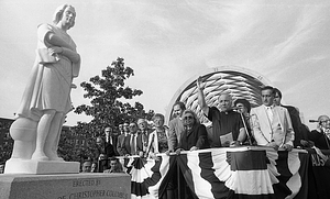 Dedication of Christopher Columbus Park