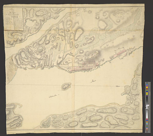 Plan von Halifax in Nord-America