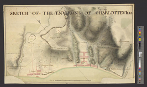 Sketch of the environs of Charlotteville