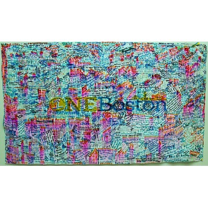 "One Boston" banner from the Boston Marathon memorial at Copley Square