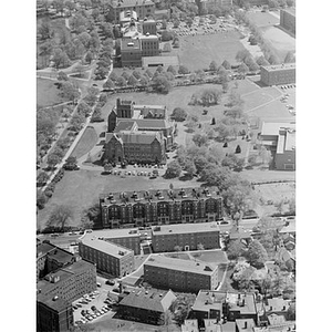 Brookline Avenue and Fenway area, various buildings, Boston, MA