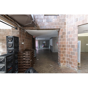 Harriet Tubman House ground-floor hallway facing southwest
