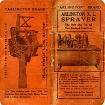 "Arlington" Brand Arlington X.L. Sprayer. Frost Insecticide Co.