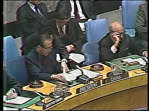 U.N. Security Council Session on Iran