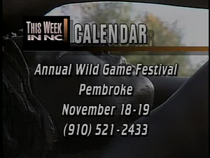 North Carolina Now; North Carolina Now Episode from 11/15/1994