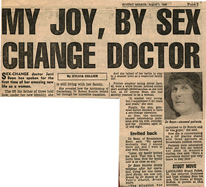 My Joy, by Sex Change Doctor