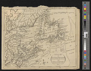 An exact map of Nova Scotia, Newfoundland, gulf and river St. Laurence, and coast of Labrador from the latest observations 1777