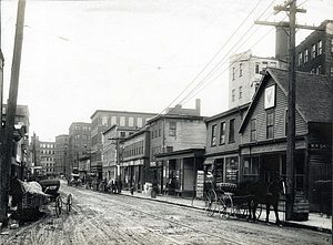 Oxford Street between Orleans Chambers and Washington Street