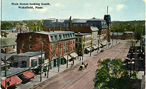 Main Street looking south, Wakefield, Mass.