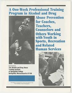 The Alcohol and Drug Abuse Training Institute brochure