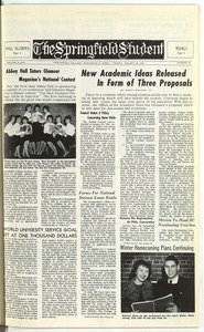 The Springfield Student (vol. 48, no. 10) Jan. 27, 1961