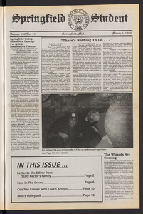 The Springfield Student (vol. 108, no. 15) Mar. 3, 1994