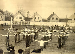 Gymnastics Show, May Day Festival, 1920