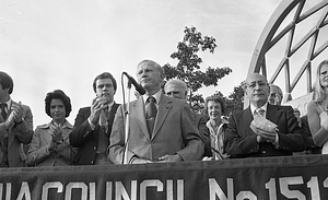 Dedication of Christopher Columbus Park