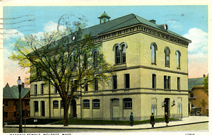 Masonic Temple: Melrose, Mass.