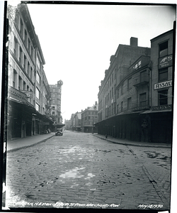 Northeast view of North Street from Merchants Row