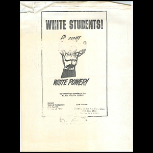 White students! White power!