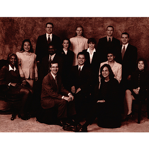 Members of the class of 1988 at the School of Law