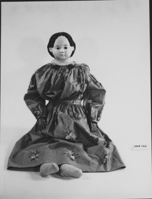 Doll in Chintz Dress