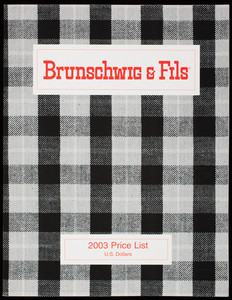 Brunschwig & Fils 2003 price list, 75 Virginia Road, North White Plains, New York