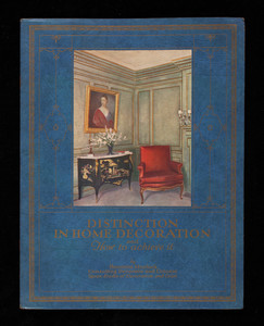 Distinction in home decoration and how to achieve it, by Henrietta Murdock, Upson Studio of Decoration and Color, Upson Company, Lockport, New York
