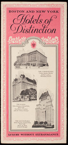 Boston and New York hotels of distinction