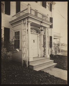Front doorway of house