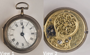 Pocket watch belonging to Bernardus Montross