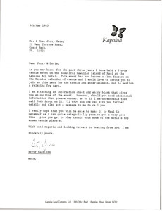 Letter from Betsy Nagelsen to Mr. and Mrs. Jerry Katz